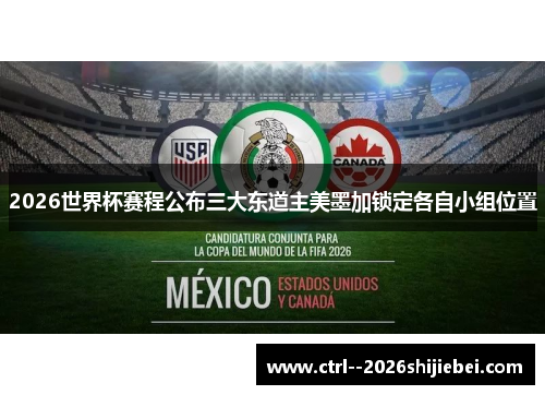 2026世界杯赛程公布三大东道主美墨加锁定各自小组位置 2026世界杯赛程公布三大东道主美墨加锁定各自小组位置
